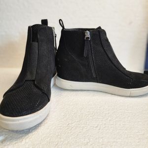 Madden Girl Suede Wedge Bootie